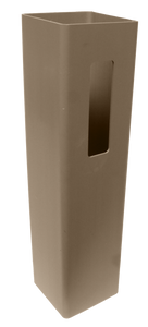 Khaki End Post 5" x 5" x 8' For Vinyl Fences