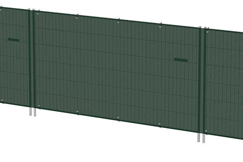 Temporary Fence Privacy Screen - 50' Roll In Various Colors