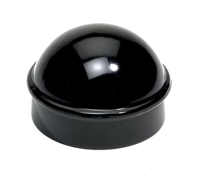 6-5/8" Black Steel Terminal Cap