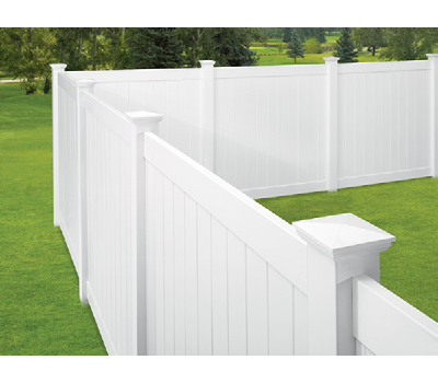 2" x 3-1/2" x 16' White Open Rail