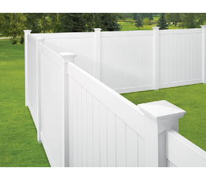 White 2" x 6" x 92" Ribbed Routed AFC-030 rail